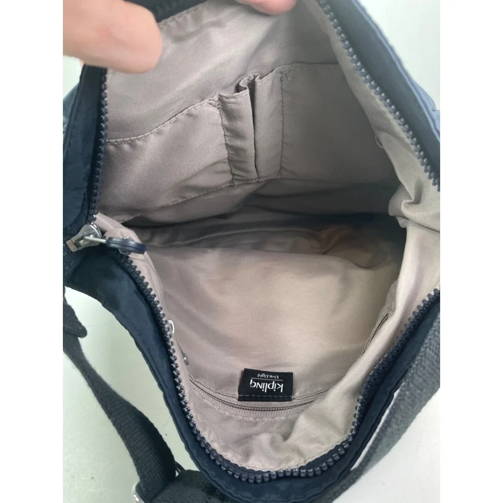 Kipling Blue Nylon Crossbody Womens Bag 13